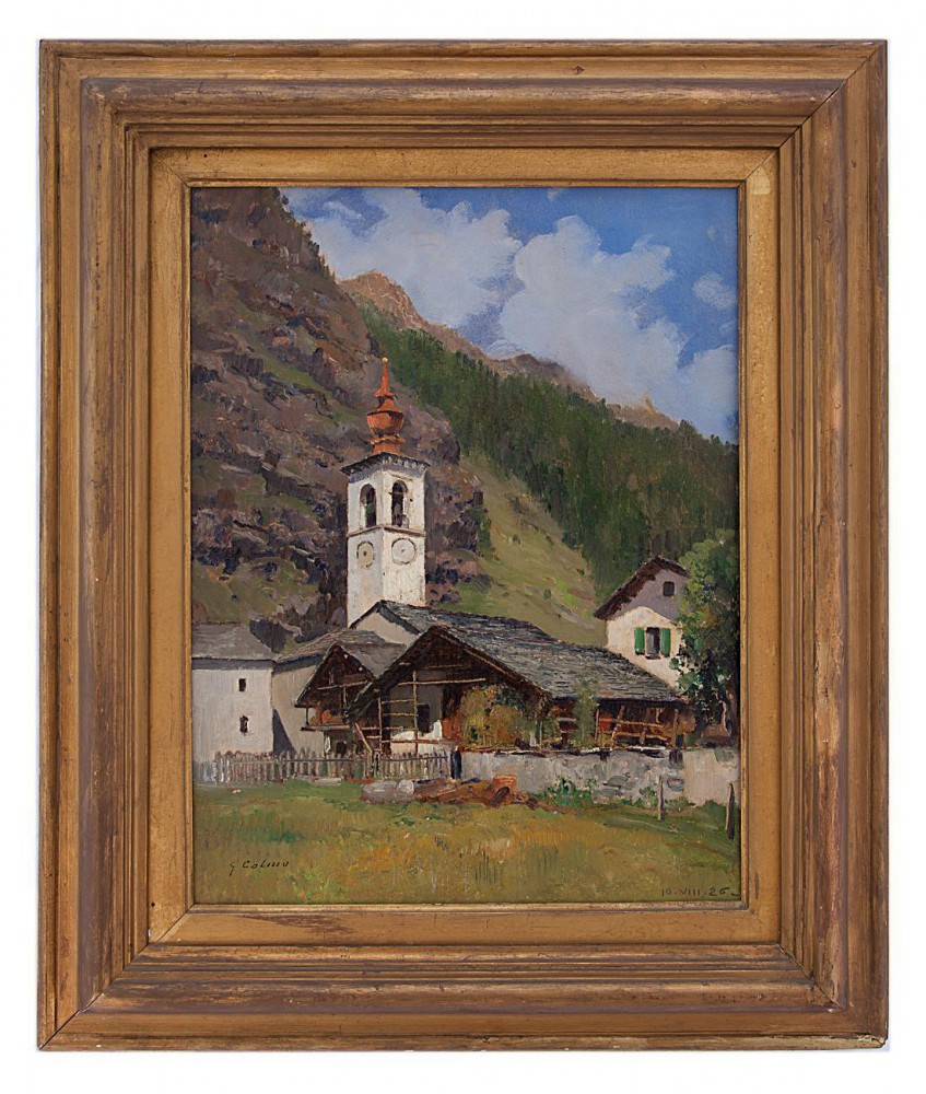 giovanni colmo: Gressoney la Trinité 1926